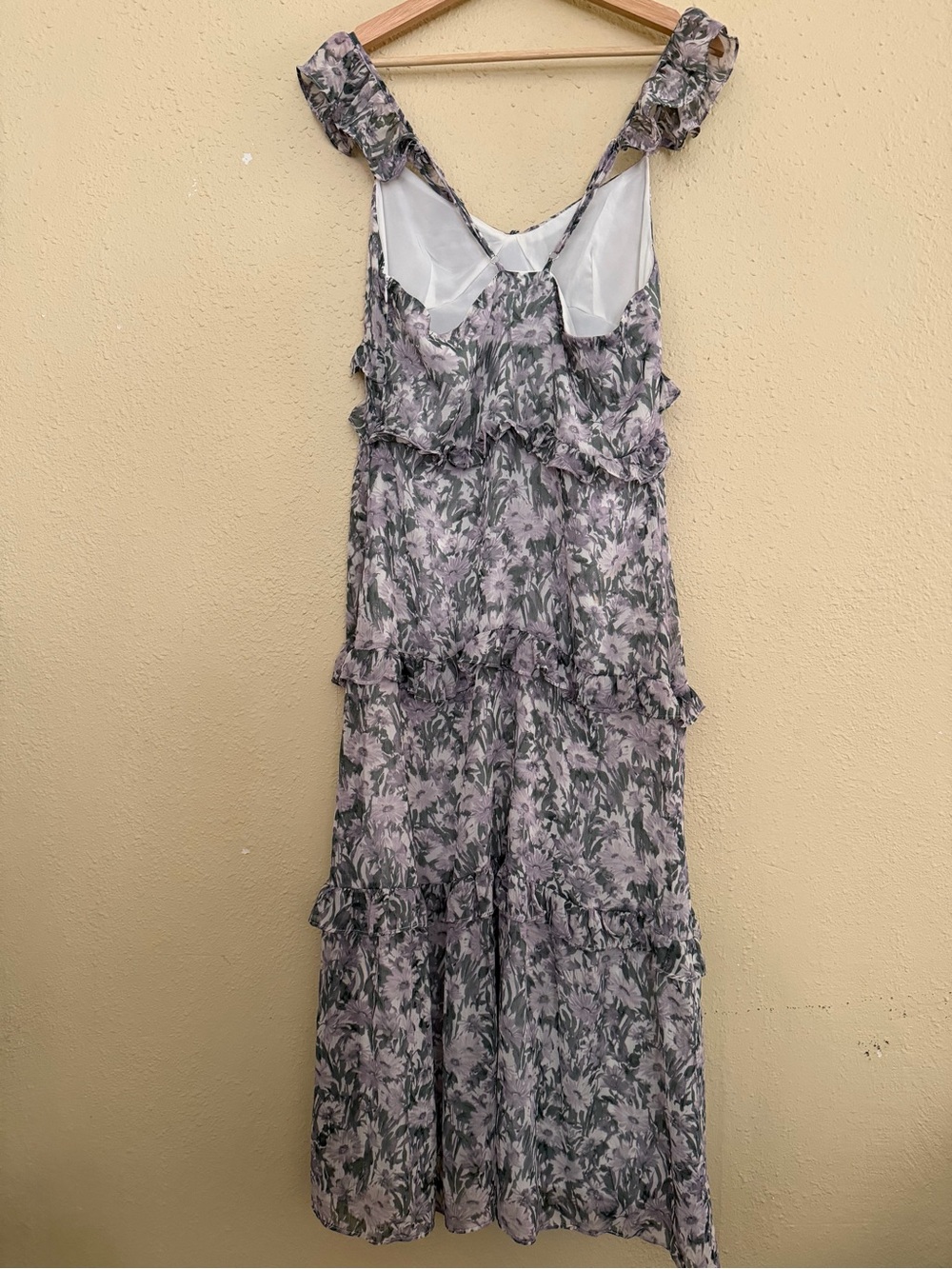 NWT | O.P.T x Tuckernuck | Ingrid Floral Ruffle Midi Dress - Size Small - Picture 5 of 6